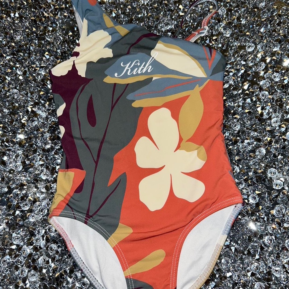 Baby girl kith one piece swim
